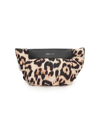 Vee Collective Women's Caba Line Leopard Print Clutch - Leopard | Thumbnail 1 Vee Collective Women's Caba Line Leopard Print Clutch - Leopard | Thumbnail 1