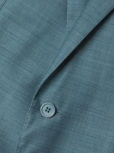 Canali Men's Denim-Effect Wool Single-Breasted Suit - Green - Size 38 | Thumbnail 6 Canali Men's Denim-Effect Wool Single-Breasted Suit - Green - Size 38 | Thumbnail 6