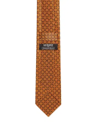 Stefano Ricci Men's Luxury Tie - Dark Blue And Dark Red | Thumbnail 6 Stefano Ricci Men's Luxury Tie - Dark Blue And Dark Red | Thumbnail 6