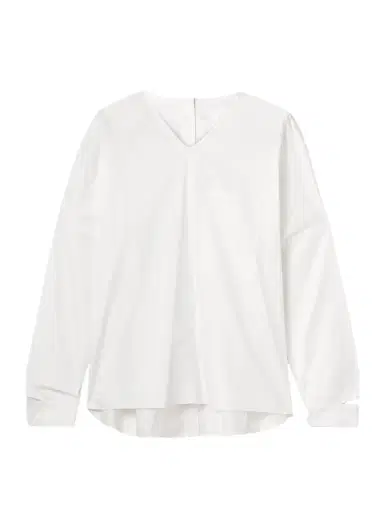 Tibi Oversized Cutout Cotton-poplin Shirt | Thumbnail 1 Tibi Oversized Cutout Cotton-poplin Shirt | Thumbnail 1