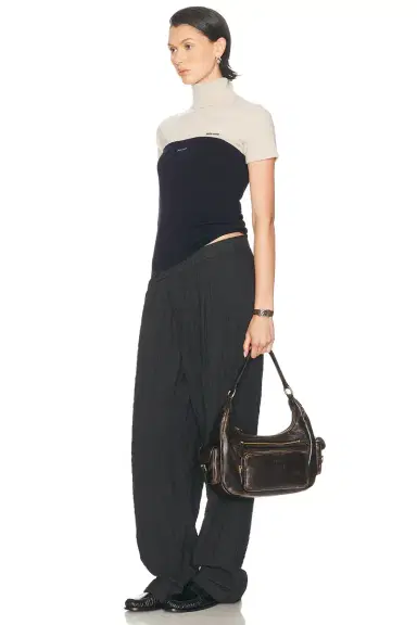 Miu Miu Nappa Old Shoulder Bag | Thumbnail 2 Miu Miu Nappa Old Shoulder Bag | Thumbnail 2