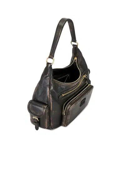 Miu Miu Nappa Old Shoulder Bag | Thumbnail 5 Miu Miu Nappa Old Shoulder Bag | Thumbnail 5