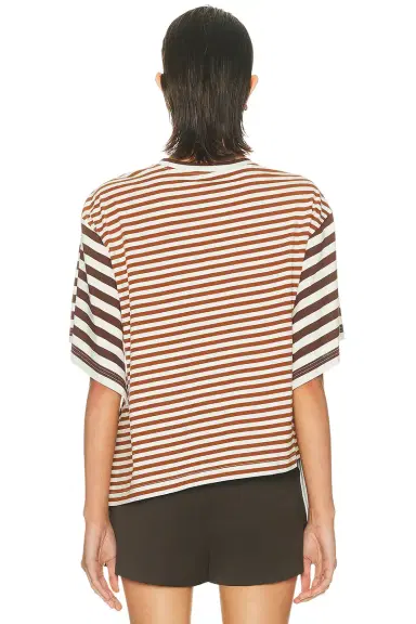 Monse Asymmetric Twisted T-shirt | Thumbnail 4 Monse Asymmetric Twisted T-shirt | Thumbnail 4