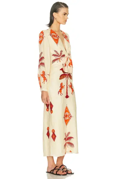 Johanna Ortiz Across Paradise Ankle Dress | Thumbnail 2 Johanna Ortiz Across Paradise Ankle Dress | Thumbnail 2