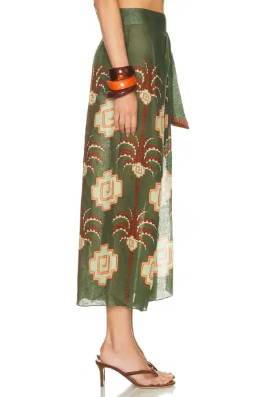 Johanna Ortiz Amazon Echoes Wrap Skirt | Thumbnail 2 Johanna Ortiz Amazon Echoes Wrap Skirt | Thumbnail 2