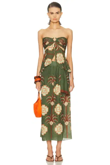 Johanna Ortiz Amazon Echoes Wrap Skirt | Thumbnail 5 Johanna Ortiz Amazon Echoes Wrap Skirt | Thumbnail 5
