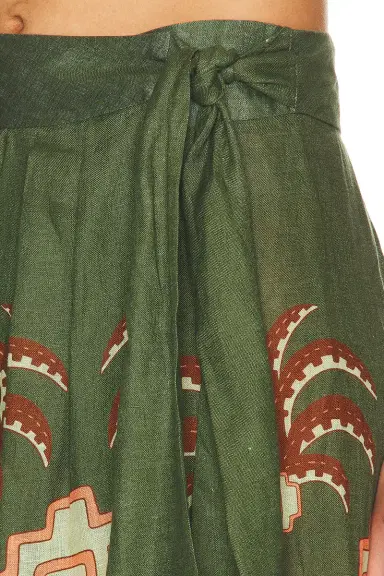 Johanna Ortiz Amazon Echoes Wrap Skirt | Thumbnail 6 Johanna Ortiz Amazon Echoes Wrap Skirt | Thumbnail 6