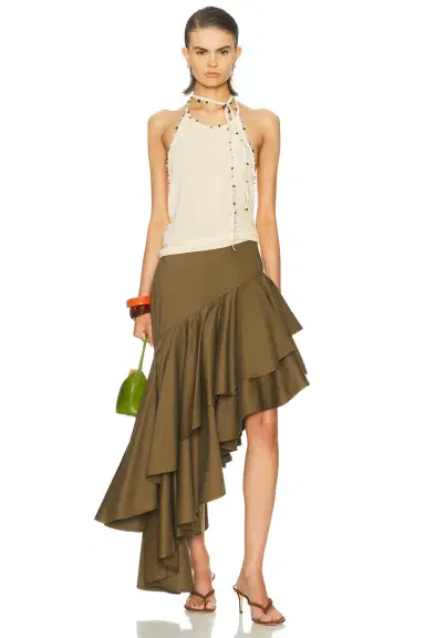 Adam Lippes Cortes Skirt | Thumbnail 5 Adam Lippes Cortes Skirt | Thumbnail 5