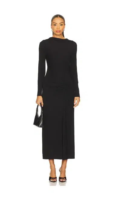 SIMKHAI Ferrera Midi Dress | Thumbnail 1 SIMKHAI Ferrera Midi Dress | Thumbnail 1