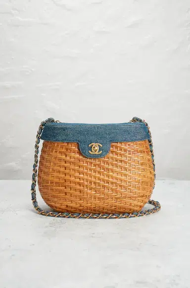 chanel Chanel Vintage Wicker Basket Bag | Thumbnail 2 chanel Chanel Vintage Wicker Basket Bag | Thumbnail 2
