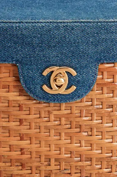 chanel Chanel Vintage Wicker Basket Bag | Thumbnail 6 chanel Chanel Vintage Wicker Basket Bag | Thumbnail 6