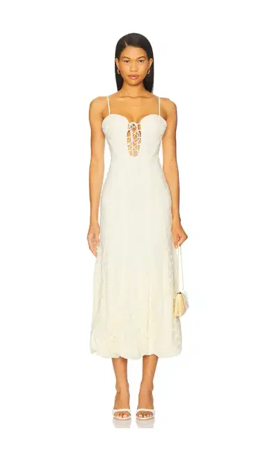 Bardot Delaney Bubble Midi Dress | Thumbnail 1 Bardot Delaney Bubble Midi Dress | Thumbnail 1