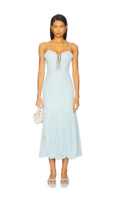 Bardot Delaney Bubble Midi Dress | Thumbnail 1 Bardot Delaney Bubble Midi Dress | Thumbnail 1
