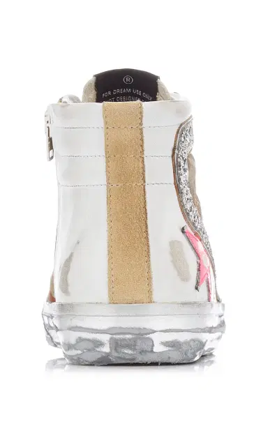 Golden Goose Slide Camo Suede and Leather Sneakers | Thumbnail 5 Golden Goose Slide Camo Suede and Leather Sneakers | Thumbnail 5