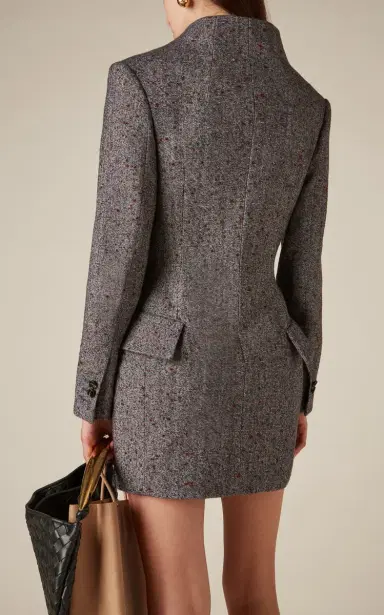 Bottega Veneta Knotted 3D-Knit Funnel-Neck Jacket | Thumbnail 4 Bottega Veneta Knotted 3D-Knit Funnel-Neck Jacket | Thumbnail 4