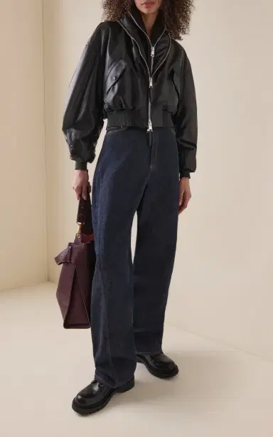 Givenchy Cocoon High-Rise Wide Leg Jeans | Thumbnail 2 Givenchy Cocoon High-Rise Wide Leg Jeans | Thumbnail 2