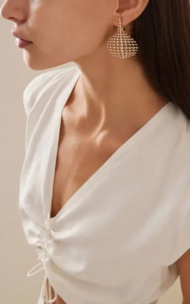Fernando Jorge Small Disco Earrings | Thumbnail 2 Fernando Jorge Small Disco Earrings | Thumbnail 2