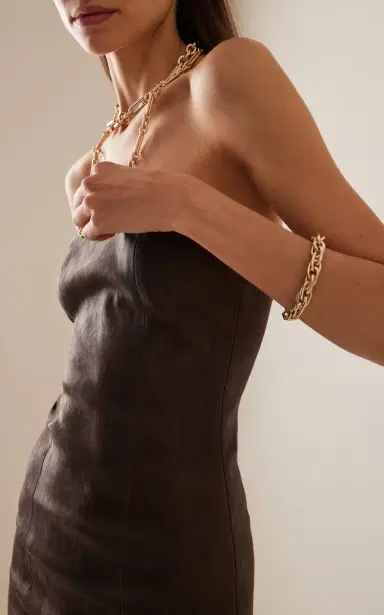 Lauren Rubinski 14K Yellow Gold Small Bracelet | Thumbnail 2 Lauren Rubinski 14K Yellow Gold Small Bracelet | Thumbnail 2