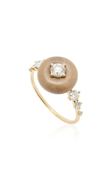 Fernando Jorge Petrified Wood Orbit Ring | Thumbnail 3 Fernando Jorge Petrified Wood Orbit Ring | Thumbnail 3