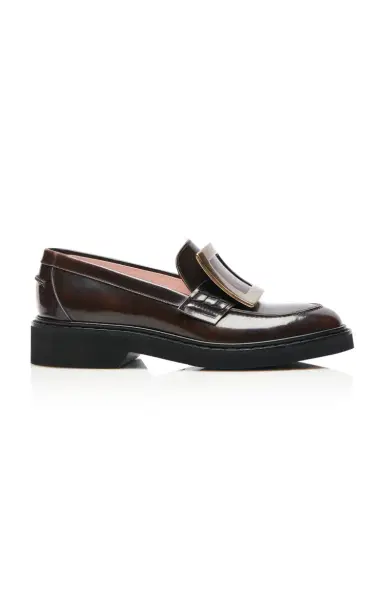 Roger Vivier Viv' Rangers Leather Loafers | Thumbnail 6 Roger Vivier Viv' Rangers Leather Loafers | Thumbnail 6