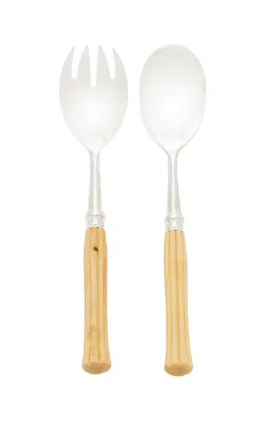 Alain Saint-Joanis Majestic Boxwood Silver-Plated Salad Set - Metallic | Thumbnail 1 Alain Saint-Joanis Majestic Boxwood Silver-Plated Salad Set - Metallic | Thumbnail 1