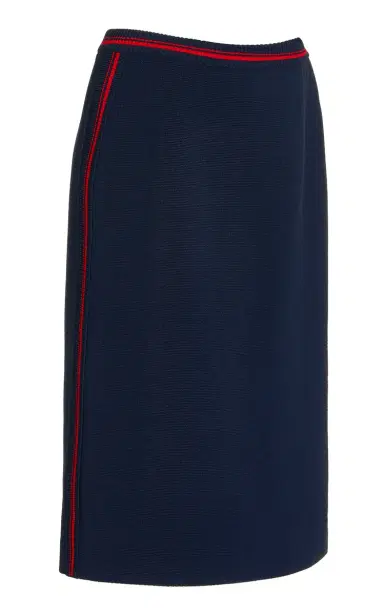 Miu Miu Flared Stripe-Detail Knit Skirt | Thumbnail 5 Miu Miu Flared Stripe-Detail Knit Skirt | Thumbnail 5