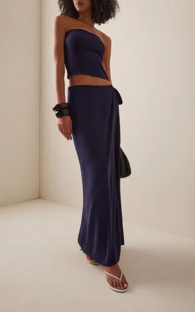 ANEMOS Ritts Strapless Stretch-Twill Top | Thumbnail 3 ANEMOS Ritts Strapless Stretch-Twill Top | Thumbnail 3