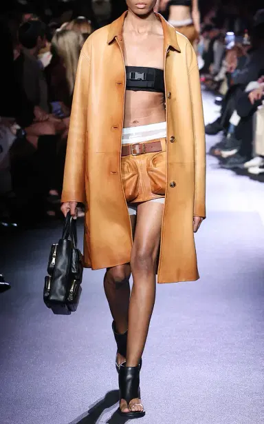 Miu Miu Buckled Radzimir Crop Top | Thumbnail 6 Miu Miu Buckled Radzimir Crop Top | Thumbnail 6