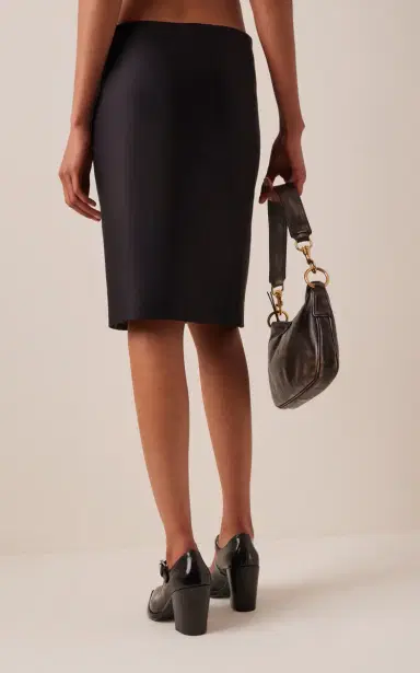 Miu Miu Radzimir Midi Wrap Skirt | Thumbnail 4 Miu Miu Radzimir Midi Wrap Skirt | Thumbnail 4