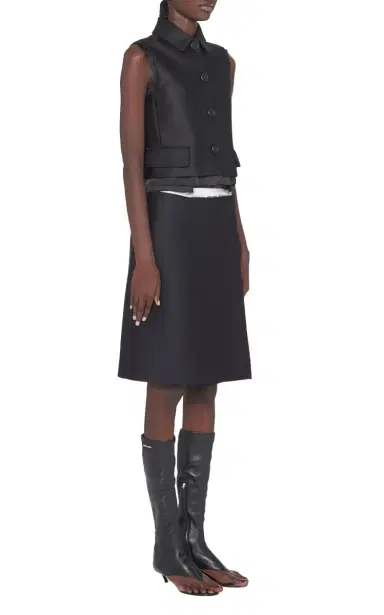 Miu Miu Radzimir Midi Wrap Skirt | Thumbnail 6 Miu Miu Radzimir Midi Wrap Skirt | Thumbnail 6