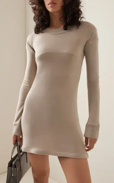 Miu Miu Maglieria Cashmere-Silk Mini Dress | Thumbnail 3 Miu Miu Maglieria Cashmere-Silk Mini Dress | Thumbnail 3