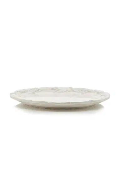 Moda Domus Lily of the Valley Ceramic Serving Plate - White | Thumbnail 2 Moda Domus Lily of the Valley Ceramic Serving Plate - White | Thumbnail 2