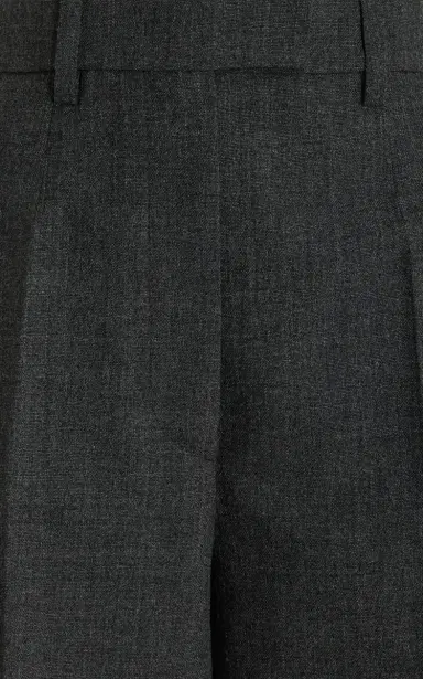 Prada Tapered Wool Trousers | Thumbnail 5 Prada Tapered Wool Trousers | Thumbnail 5
