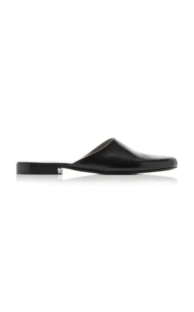 The Row Penelope Leather Mules | Thumbnail 8 The Row Penelope Leather Mules | Thumbnail 8