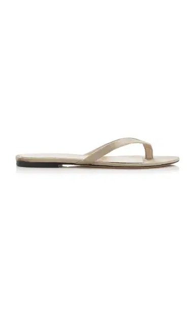 The Row Sacha Velvet Thong Sandals | Thumbnail 7 The Row Sacha Velvet Thong Sandals | Thumbnail 7