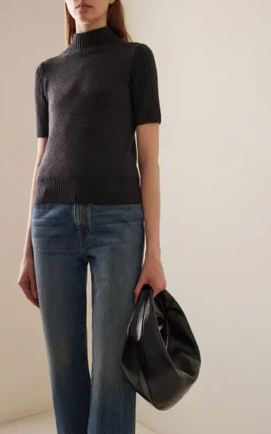 Khaite Olivia Medium Leather Hobo Bag | Thumbnail 2 Khaite Olivia Medium Leather Hobo Bag | Thumbnail 2