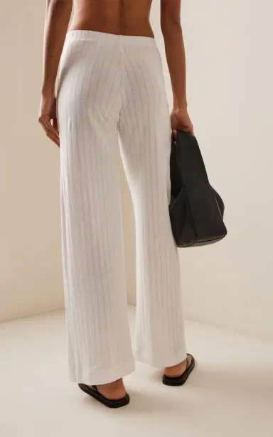Leset Pointelle-Knit Cotton Boxer Pants | Thumbnail 4 Leset Pointelle-Knit Cotton Boxer Pants | Thumbnail 4