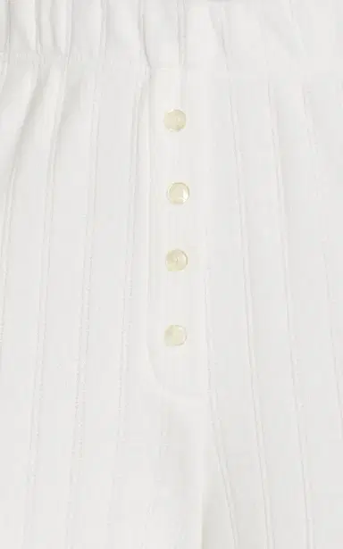 Leset Pointelle-Knit Cotton Boxer Pants | Thumbnail 5 Leset Pointelle-Knit Cotton Boxer Pants | Thumbnail 5