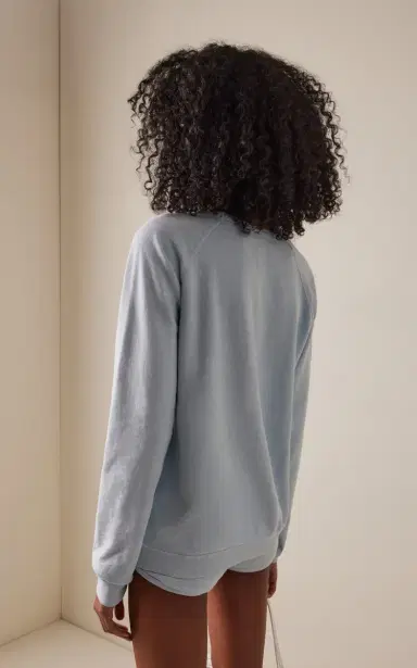 ÉTERNE Sonny Oversized Cotton Sweatshirt | Thumbnail 4 ÉTERNE Sonny Oversized Cotton Sweatshirt | Thumbnail 4