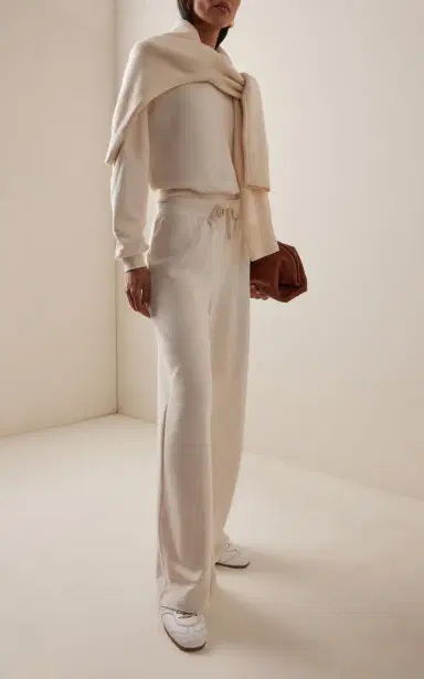 ÉTERNE Cotton Wide-Leg Sweatpants | Thumbnail 2 ÉTERNE Cotton Wide-Leg Sweatpants | Thumbnail 2