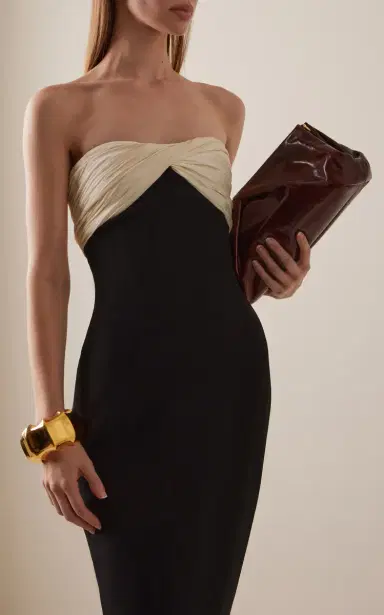 Marmar Halim Twist-Detail Silk-Crepe Gown | Thumbnail 8 Marmar Halim Twist-Detail Silk-Crepe Gown | Thumbnail 8