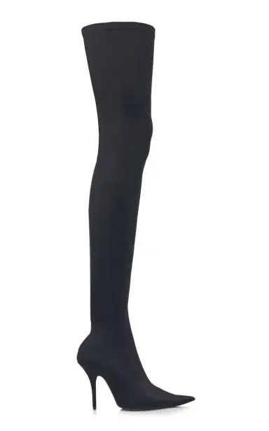 Balenciaga Knife Jersey Over-The-Knee Pumps | Thumbnail 6 Balenciaga Knife Jersey Over-The-Knee Pumps | Thumbnail 6