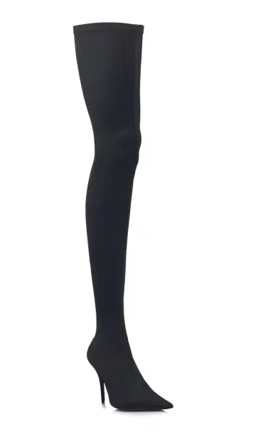 Balenciaga Knife Jersey Over-The-Knee Pumps | Thumbnail 9 Balenciaga Knife Jersey Over-The-Knee Pumps | Thumbnail 9