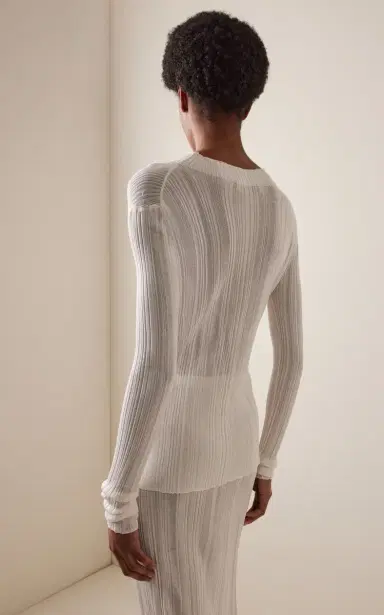 Gabriela Hearst Aveda Knit Silk Mock-Neck Top | Thumbnail 4 Gabriela Hearst Aveda Knit Silk Mock-Neck Top | Thumbnail 4