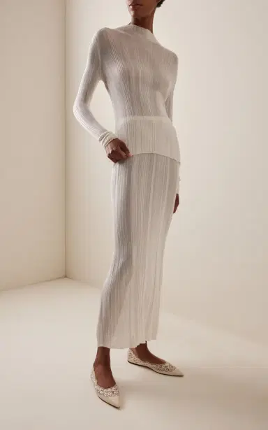 Gabriela Hearst Daniella Knit Silk Maxi Skirt | Thumbnail 2 Gabriela Hearst Daniella Knit Silk Maxi Skirt | Thumbnail 2