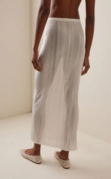 Gabriela Hearst Daniella Knit Silk Maxi Skirt | Thumbnail 4 Gabriela Hearst Daniella Knit Silk Maxi Skirt | Thumbnail 4
