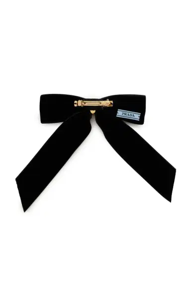 Prada Velvet Hair Clip | Thumbnail 3 Prada Velvet Hair Clip | Thumbnail 3