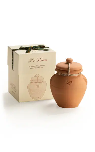 Santa Maria Novella Pot Pourri In Terracotta Jar - Neutral | Thumbnail 2 Santa Maria Novella Pot Pourri In Terracotta Jar - Neutral | Thumbnail 2