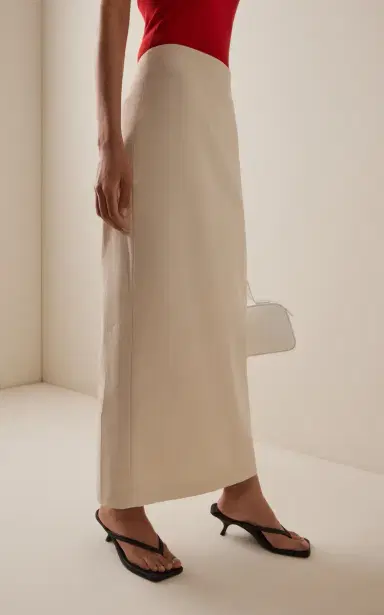 St. Agni Cotton-Nylon Column Maxi Skirt | Thumbnail 8 St. Agni Cotton-Nylon Column Maxi Skirt | Thumbnail 8