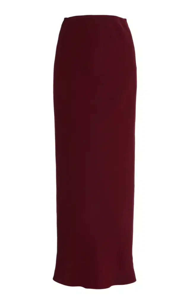 Bias-Cut Crepe Skirt Bias-Cut Crepe Skirt